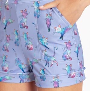 BlackMilk Luna Galaxy Cuffed Shorts